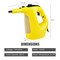 17 Pieces Multipurpose Pressurized Steam Cleaner with Transparent Water Tank
